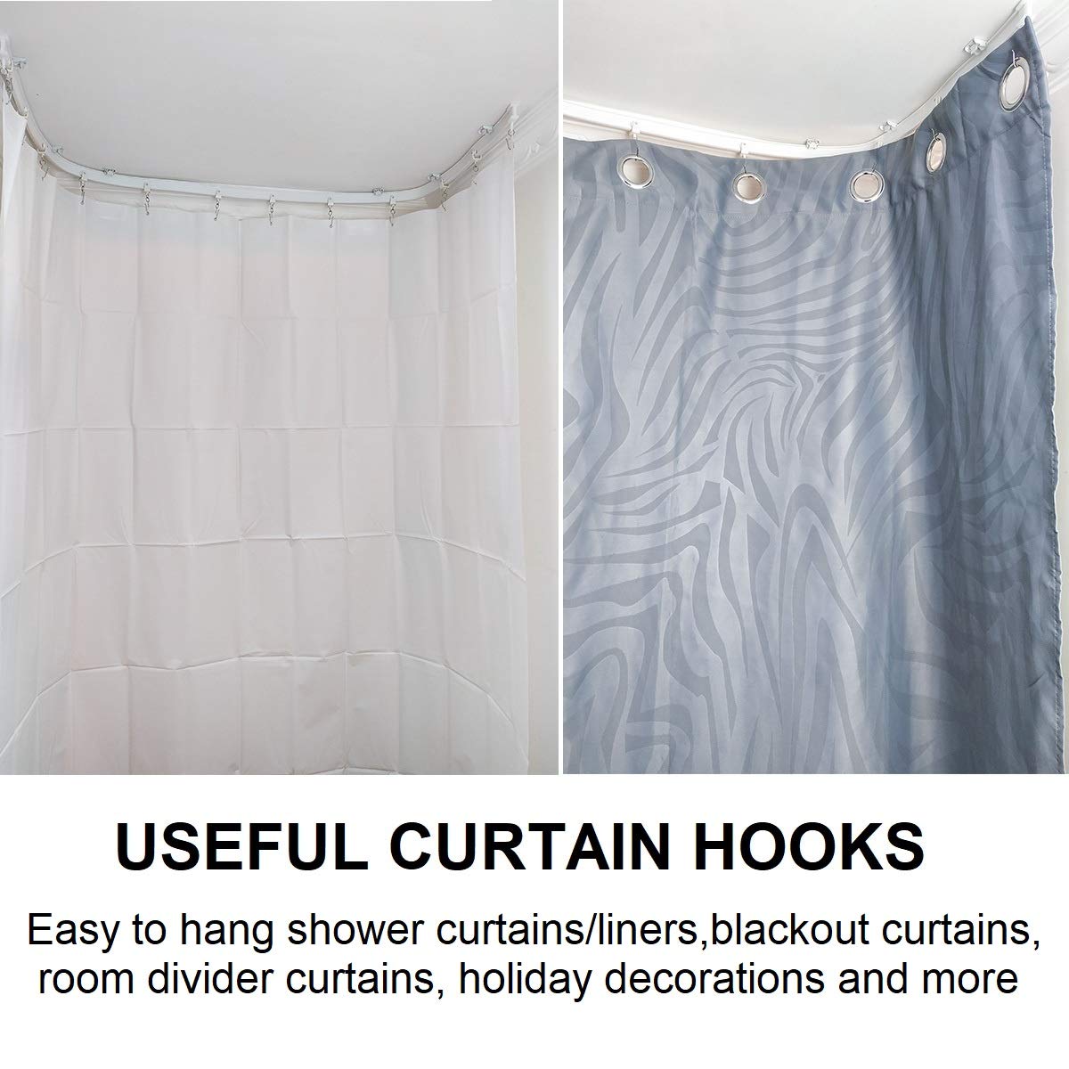 Flexible Ceiling Curtain Track (1G)