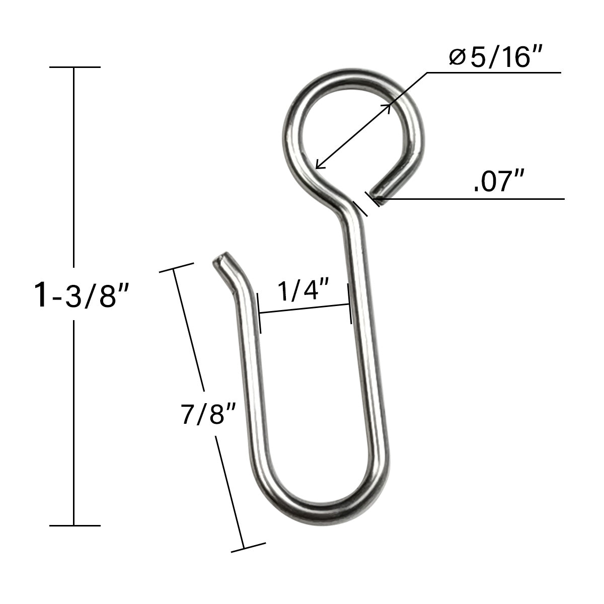 Curtain Track Roller with Hooks (1st-Gen)