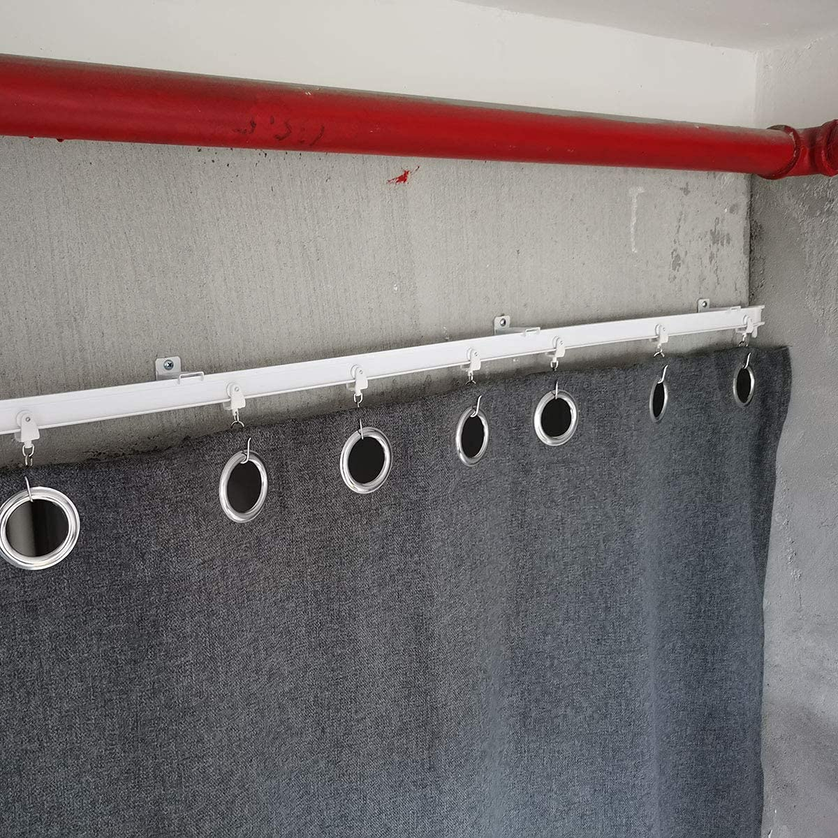 Wall Mount Brackets for Flexible Curtain Track(1st-Gen)