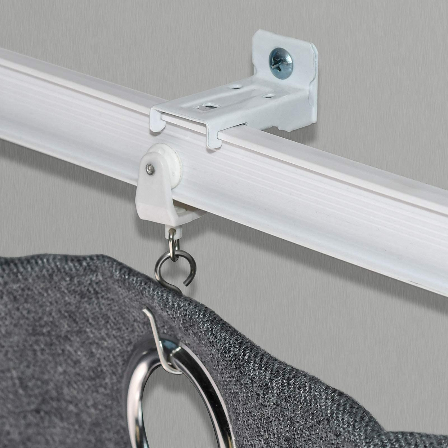 Wall Mount Brackets for Flexible Curtain Track(1st-Gen)