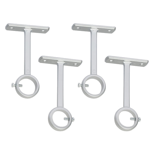 Heavy Duty Ceiling Bracket for Curtain Rod (Nickel)